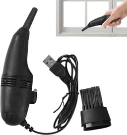 Handstofzuiger - Mini Stofzuiger - Snel Schoonmaken - USB Oplaadbaar - Compact Formaat - Zwart — thumbnail 5