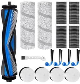 15-delige accessoireset voor Ecovacs Deebot X11 OmniCyclone robotstofzuiger - 1 hoofdborstel, 2 wismoppen, 4 stationfilters, 4 zijborstels, 4 HEPA-filters — thumbnail 1