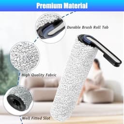 PromoHome Vervangende borstel voor Tineco Floor ONE S5/S5 PRO/S5 Pro 2 - Schuifbalk - Grijs — thumbnail 5