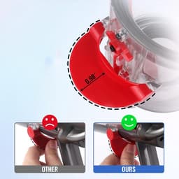 Stofreservoir Compatibel Met Dyson V11 V15 SV14 SV15 SV22 - Stofzuigerreservoir - Vervanging Van De Opvangbak Van De Stofzuiger — thumbnail 5