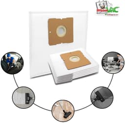 Omgoods - Stofzuigerzakken Compatibel met Bestron ABG450SPE Furbo - 20 Stuks — thumbnail 1