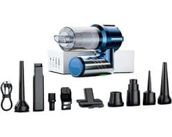 Draadloze Autostofzuiger - Handstofzuiger Auto - Auto Interieur Reinigen - Hoge Zuigkracht - 10x10x10 mm - Max