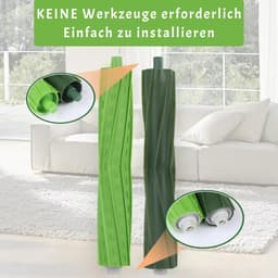 Set van 2 rollen borstels voor iRobot Roomba, reserveonderdelen voor iRobot Roomba E Serie E5 E6 i Serie i7 i7+ i7 Plus i3 i3+ Robotik 4 rubberen borstels — thumbnail 5