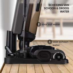 Vitapur Vloerreiniger - Dweilapparaat - Elekrische Dweil - Mop voor Harde & Houten Vloeren - 220 W — thumbnail 2