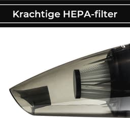 Snoerloze Kruimelzuiger met 4 Opzetstukken - Handstofzuiger voor Droog en Nat — thumbnail 3