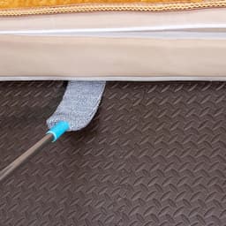 Opvouwbare Microfiber Plumeau - Platte Stofvanger - Onder Meubels Reinigen - Intrekbare Lange Steel - Verstelbaar - Uniek — thumbnail 3