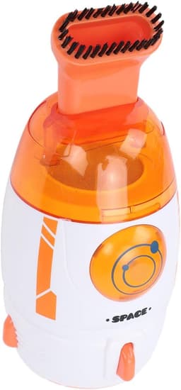 Mini Computer Stofzuiger - Desktop Reiniger - Bureau Schoonmaken - Afneembare Stofbak - 13.5 x 7.5 x 7 cm - Oranje — thumbnail 5