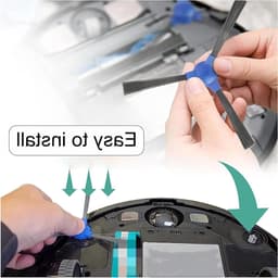 Set van 10 zijborstels voor robotstofzuigers, vervangingen voor Eufy RoboVac 11S, 30, 15C en meer, ideaal voor optimale reiniging en stofverwijdering — thumbnail 5