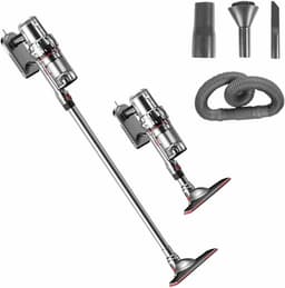 Steelstofzuiger - Handstofzuiger Krachtig - Huishouden Schoonmaken - 18000 Pa Zuigkracht - 1.1 Liter - Zilver — thumbnail 1