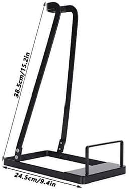 aladdien - Vacuümstandaard - Stofzuigerrek - Stevige basis - Black - Draadloze organizer - Ideaal voor opbergen - Geschikt voor Dyson V6 V7 V8 V10 V11 — thumbnail 5