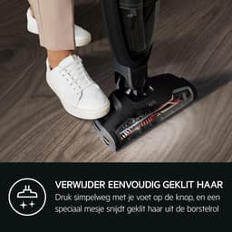 Draadloze Steelstofzuiger - Handstofzuiger Kruimeldief - Grondig Huis Schoonmaken - Krachtige Motor 45 Min - 0.3 Liter - Grijs — thumbnail 4