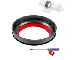 Store_7 - Dust Bin Bucket Sealing Ring - Vervangingsonderdeel - Zwart - Rubber - Verbeterde afdichting - Geschikt voor Dyson V11 V15 SV14 SV15 SV22