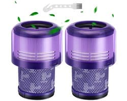 Set van 2 vervangingsfilters geschikt voor de draadloze stofzuigers geschikt voor Dyson V11 Animal/Absolute/Torque Drive/Fluffy/Complete Pro V15 Detect SV14.