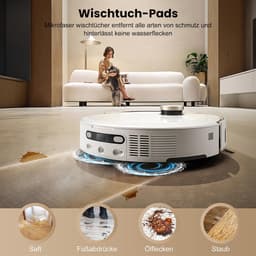 Ryoudavell - 26-delige Accessoireset voor Dreame X50 Ultra Complete / L50 Pro Ultra / X50 Master / L40s Pro Ultra / Matrix10 Ultra - 2 hoofdborstels, 6 schoonmaakdoeken, 4 HEPA-filters, 6 stofzakken en 6 zijborstels — thumbnail 3
