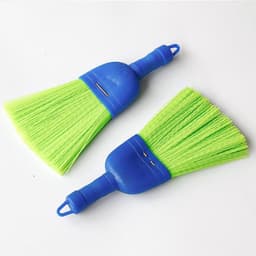 Handveger Set - Kleine bezem - Snelle schoonmaak - Stevige borstelharen - 2 stuks - Grijs — thumbnail 4