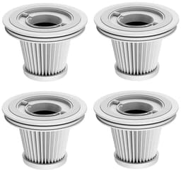 aladdien - HEPA-filters - 4 stuks - Hoogwaardige luchtfilters - Geschikt voor stofzuiger - Effectieve stofverwijdering - Ideaal voor thuis en auto — thumbnail 1