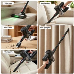 Prasky P1MAX - Steelstofzuiger Draadloos - 65000Pa - 50 Minuten - Afneembare Batterij - Geluidsniveau 70 dB — thumbnail 3