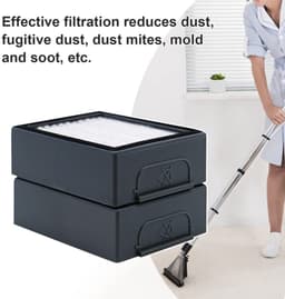 Dailygoods- HEPA-filter 8x - Stofzuigerfilter - Geschikt voor iRobot Roomba i7/i7 Plus/E5/E6/E7 - Efficiënte filterprestatie - Vermindert stof/pollen - 30 dagen tevredenheidsgarantie — thumbnail 4