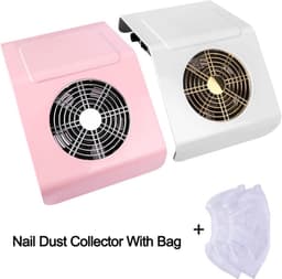 Nagelstofzuiger - Nagelstof Collector - Manicure Pedicure - Krachtige Zuigkracht - 40W - Wit — thumbnail 2
