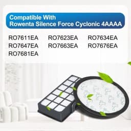 Filters Geschikt voor Rowenta Silence Force Cyclonic 4AAAA RO7647EA RO7663EA RO7676EA RO7681EA (model RO76xx) stofzuigers, vervangingsfilter onderdeelnummer ZR903701 — thumbnail 2