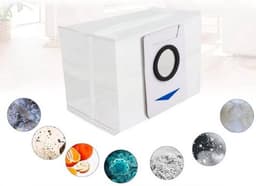 Robotstofzuiger Vervangingsonderdelen geschikt voor ECOVACS DEEBOTX1 Omni / X1TURBO / X1 Plus / T10 Omni Accessoires 6 Stofzakken — thumbnail 4
