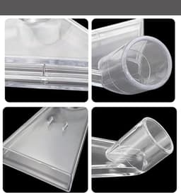 Extractiemondstukken Voor Stofzuiger – Set Van 2 Bekledingszuigmonden – 38 mm Aansluiting – Voor Nat- En Droogzuigers – Voor Bank, Tapijt, Autostoelen En Matras – Transparant — thumbnail 5
