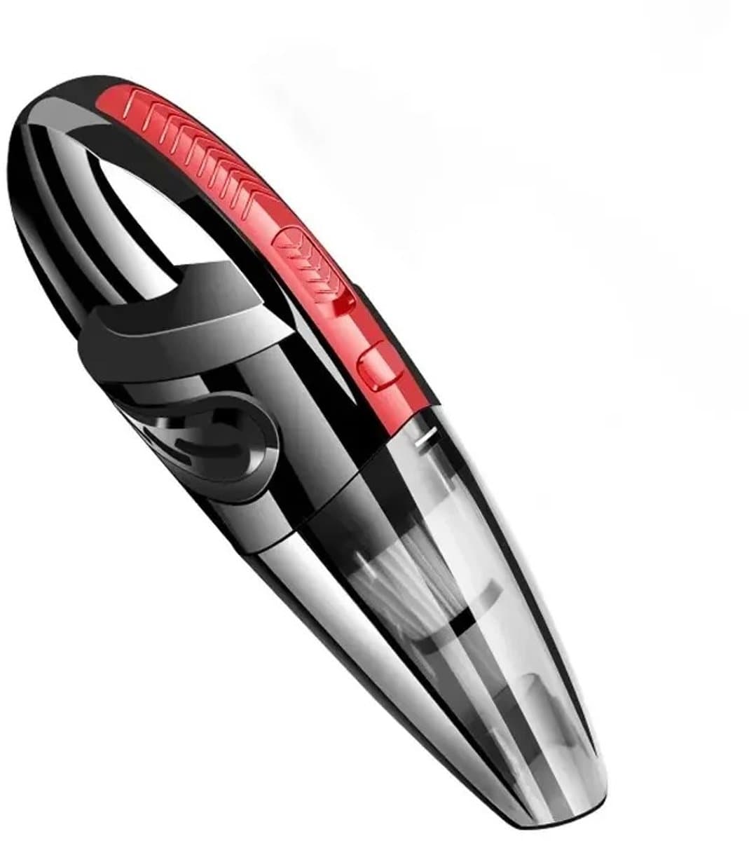 Geargalaxy Draadloze Stofzuiger - Handstofzuiger - Kruimeldief - Auto Stofzuiger - Huisdierhaar Stofzuiger - Oplaadbaar - Rood — afbeelding 1