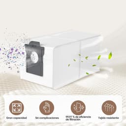 12 stuks - Stofzuigerzakken - Robotstofzuiger Onderdelen en Accessoires - stofzakken - Geschikt voor Dreame L10s Ultra Gen 2 3,L10s Pro Ultra Heat L20/L30s/L40/L40s/L50/X30/X40/X50 Ultra — thumbnail 4
