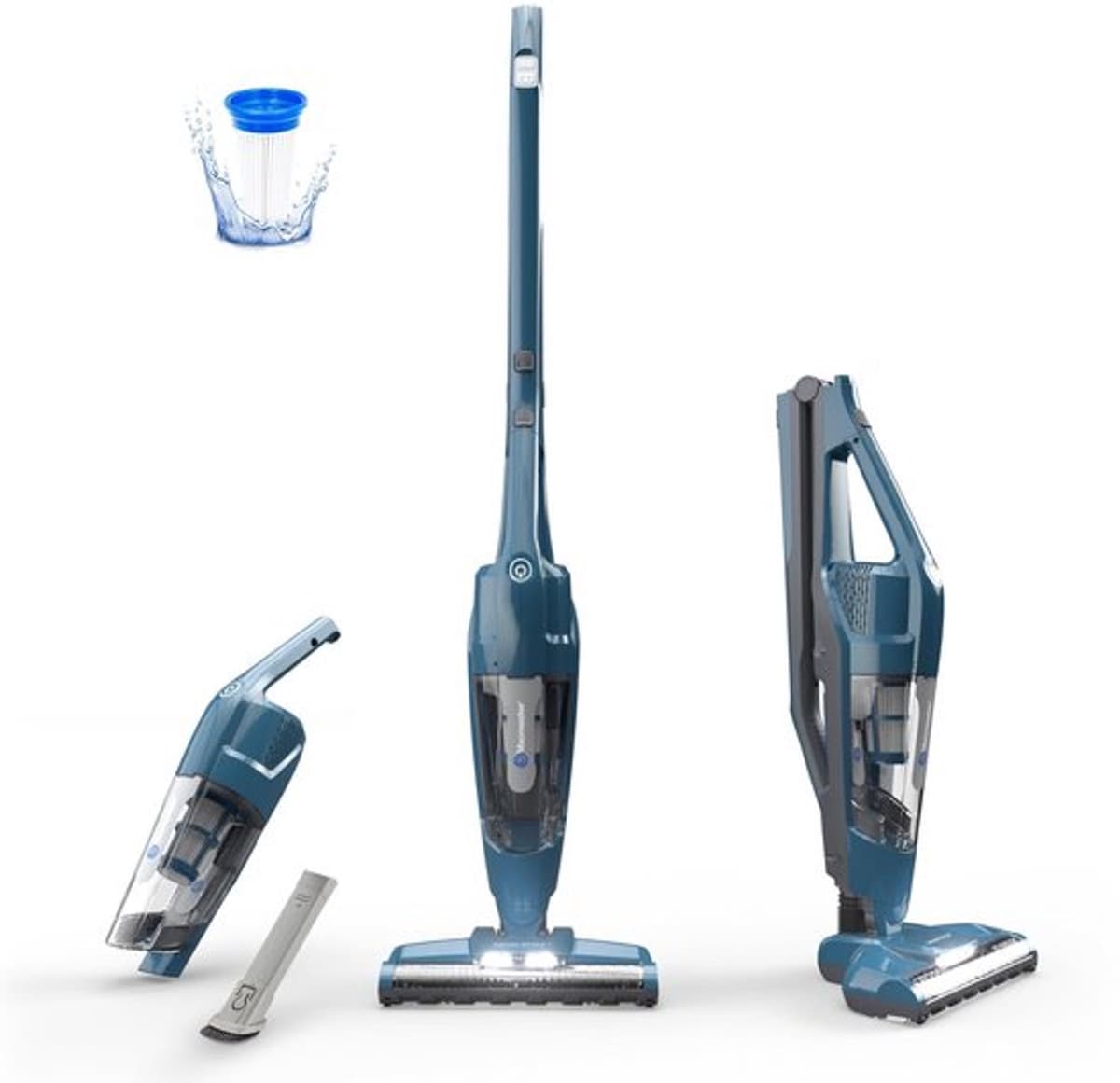 Steelstofzuiger 2-in-1, draadloze stofzuiger, krachtig — afbeelding 1