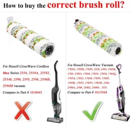 Borstelrolset voor CrossWave - 3 Rollen - 3 Filters - 1 Borstel — thumbnail 2