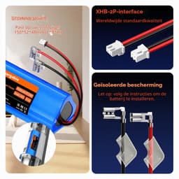 Stofzuigeraccu - 4500 mAh - 14,4 V - voor Tineco Floor One S3 — thumbnail 5