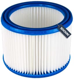SQOON® Cilinderfilter Geschikt voor Nilfisk Aero series, Makita & Festool - 1 stuk - Origineelnummer 302000490 / 493826 — thumbnail 1