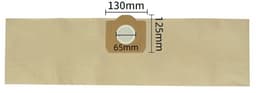 Replacements® 5 papieren stofzuigerzakken geschikt voor o.a. Kärcher WD3 - 6.959-130.0 — thumbnail 4