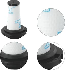 Filter voor Rowenta vervangingsfilter ZR009010 / ZR009012 [Set 2] X-Force Flex 7.60/9.60/X-Nano Essential — thumbnail 3