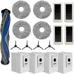 Accessoirespakket voor Ecovacs Deebot X5 Omni/X5 Pro Omni - Zak/Filter/Dweil/Zijborstel/Afzuigrol — thumbnail 1