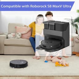 Reserveonderdelen gescht voor Roborock S8 MaxV Ultra - 19-delige accessoireset bestaande uit zijborstels, hoofdborstels, filter, stofzakken, zijdoekjes en doekjes — thumbnail 3