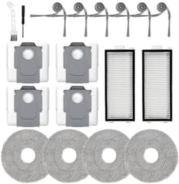 PromoHome 18-delig accessoireset Geschikt voor Roborock Saros Z70 - Vervangende onderdelen set inclusief HEPA-filters, zijborstels, microvezel doekjes, stofzakken en reinigingsgereedschap — thumbnail 2