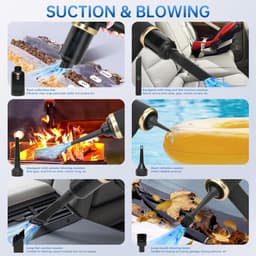 Lexium Kruimeldief snoerloos – Kruimeldief met steel – Nat&Droog – Handstofzuiger – Extreme zuigkracht – Kruimeldief snoerloos – Kruimelzuiger – Jouw ultieme schoonmaakpartner – Kruimelzuiger – Autostofzuiger – Handstofzuiger - Draadloos — thumbnail 2