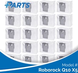 Roborock Q10 X5 Stofzakken (20 Stuks, Plus.Parts® alternatief voor 8.02.0132) — thumbnail 1