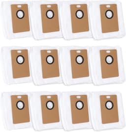 Dailygoods- Stofzuigerzakken 12 Stuks - RVA202 - Grote Capaciteit 3,5 L - Compatibel met Tapo RV30 Max Plus/RV20 Max Plus - Perfecte Pasvorm - Goed Afdichtingsontwerp - Stofzak — thumbnail 2
