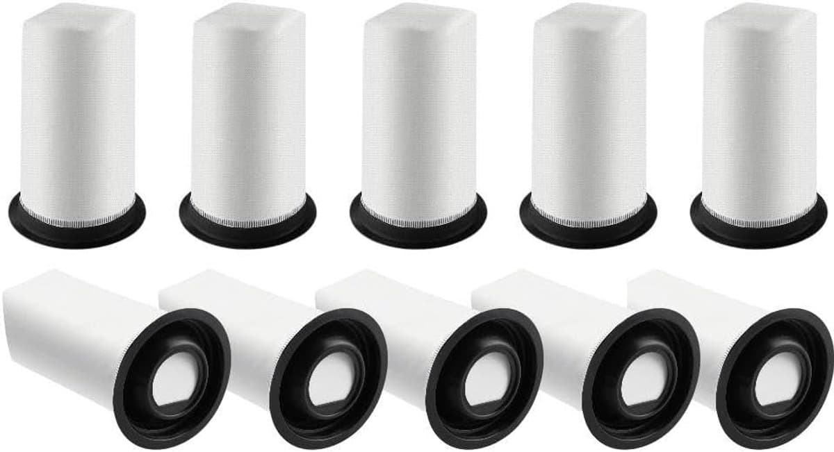 Stofzuigerzakken - Quick Pods - Schoon Huis - Efficiënte Absorptie - 10 Stuks - Wit — afbeelding 1