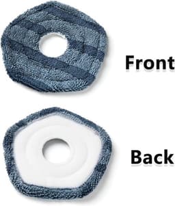 4 Stuks Mop Pads geschikt voor Eufy X10 Pro Omni en Eufy X9 Pro Robot Stofzuigers — thumbnail 2