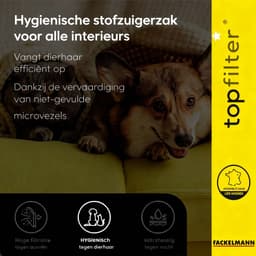 Set van 4 stofzuigerzakken Samsung en Dirt Devil TopFilter Premium — thumbnail 5