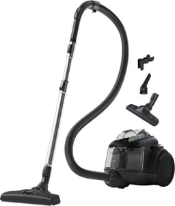 Stofzuiger Zonder Zak - Cilinder Stofzuiger - Vloeren Reinigen - Bagless System - 1.6 Liter Capaciteit - Zwart — thumbnail 1