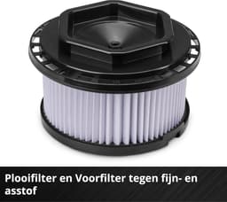 Aszuiger - Kachelreiniger - Haard Schoonmaken - Inclusief Voorfilter - 18 Liter Reservoir - Rood Zwart — thumbnail 5