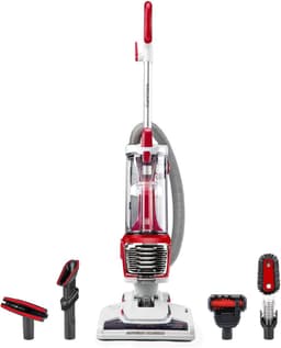 Zakloze Stofzuiger - Cilinderstofzuiger Krachtig - Diepe Reiniging Huis - HEPA-filter Dubbele Motor - 3m Slang 2L - Rood — thumbnail 1