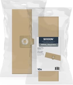 SQOON® Stofzuigerzakken Geschikt voor Electrolux / Nilfisk UZ 934 - Vervangt 1406905020 / 53190073006 / 9001968396 - 10 Stuks — thumbnail 4