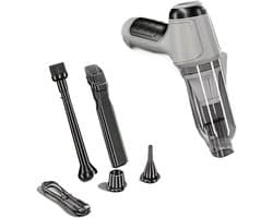Draagbare Stofzuiger - Mini Reiniger - Auto Interieur Reinigen - Draadloos Ontwerp - 500g - Grijs