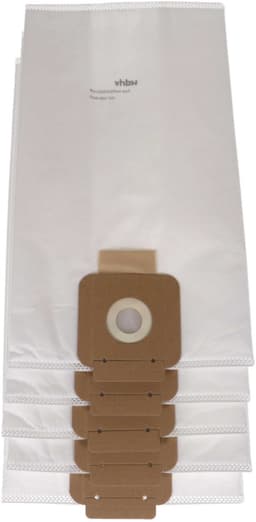 vhbw 20 stuks stofzakken, compatibel met Sprintus ERA TEC-, PRO- en EVO-stofzuigers – 44 cm x 24 cm, wit — thumbnail 5