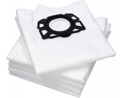 AreoSe - Stofzuigerzakken en filters voor Karcher WD4 WD5 WD6|2.863-006.0 + filtr 2.863-005.0 - 5 zakken + 1 filter